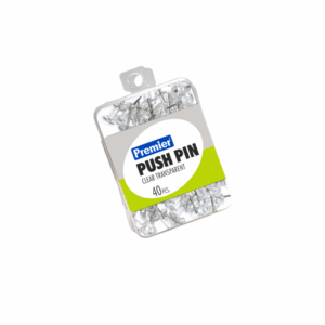 Premier Push Pin Transparent Clear