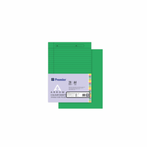 Premier Colour Paper Sheet One Side Ruled