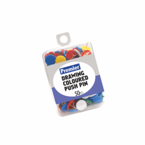 Premier Drawing Pin Colour Cap