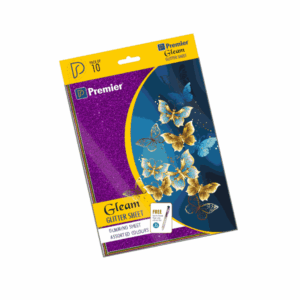 Premier Gleam Glitter Gumming Sheet