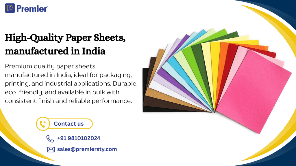 Paper Sheet Manufacturers in India