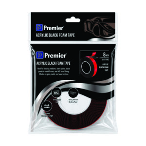 Acrylic Black Foam Tape 8 Meter x 8mm